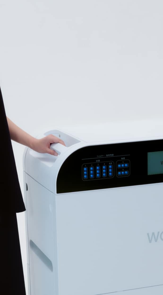 ポータブル水再生システム「WOTA BOX」