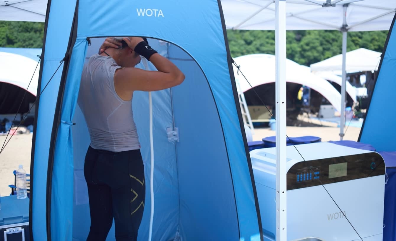 イベント会場での水利用