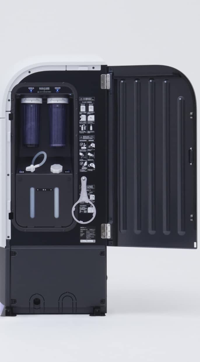 家庭用水循環システム「WOTA Unit」